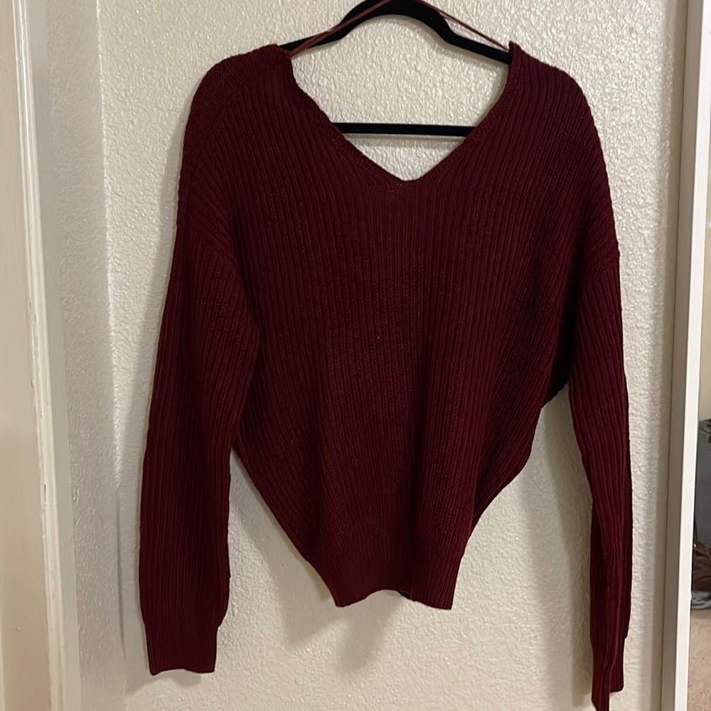 long sleeve knit shirt